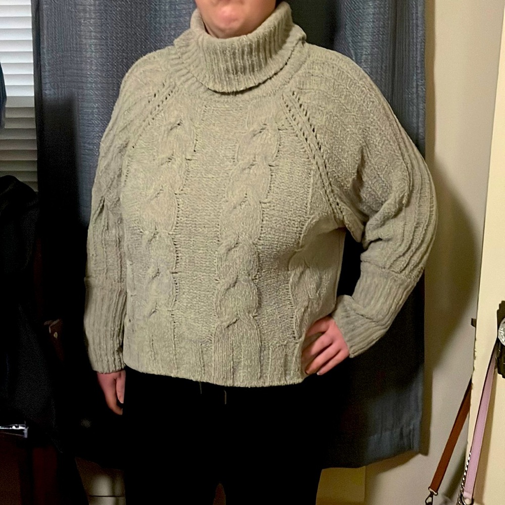 Moon & Madison cowl neck sweater